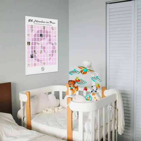 Scratch Poster - 100 Affirmations for Mom