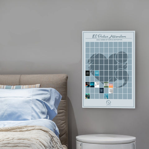 Scratch Poster - 100 Positive Affirmations